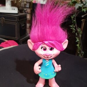 Pink-Haired Poppy from movie Troll Doll.